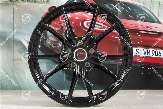 20-inch wheel Carrera S (IV), 8,5J x 20 ET49, black high gloss