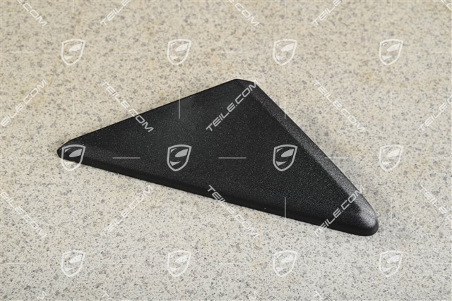 Abdeckung, Fensterfuehrung, Schwarzmatt, R