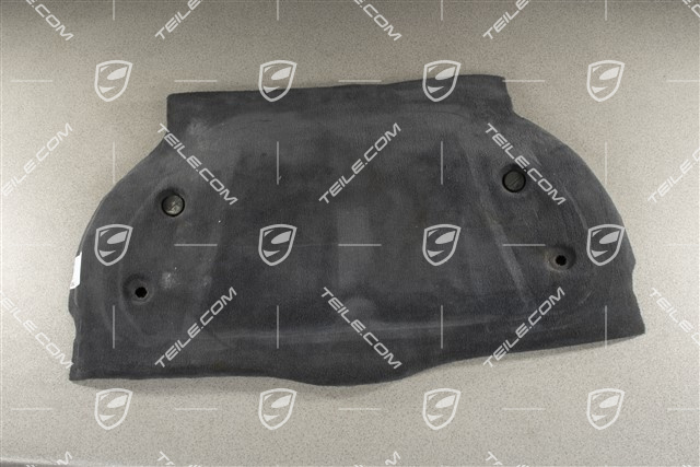 Hutablage Teppichverkleidung, Seeblau