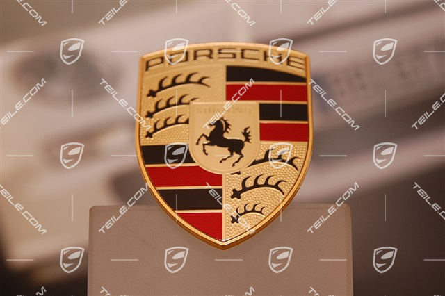 Porsche Wappen für Stoßstange vorne (2007-2010)