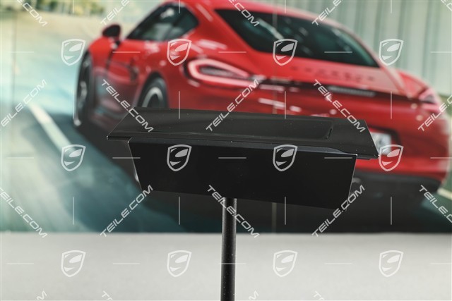 Cover, centre console, Black, L