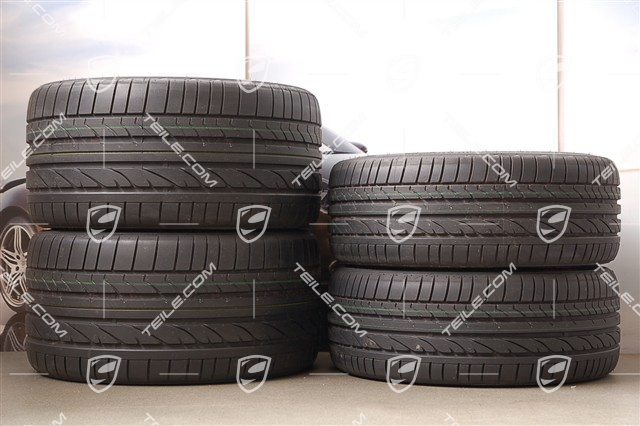 19" Komplet kół letnich Turbo II, felgi 8J x 19 ET57+11J x 19 ET 51 + opony letnie 235/35 ZR 19 + 305/30 ZR 19, bez czujników RDK