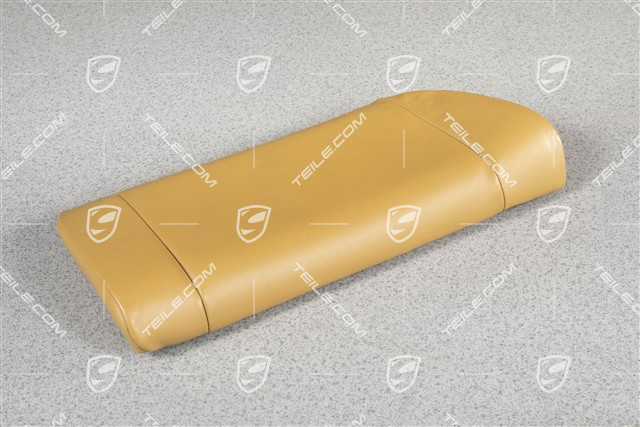 Tylne siedzenia, oparcie odcinka lędźwiowego, skóra, beżowe, Cabrio, L