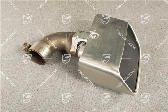 Exhaust system tail pipe, standard tailpipe, 3.0L V6, L