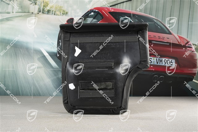 Siedzenia tylne, siedzisko, Coupe/Targa, Skóra, Czarne, L