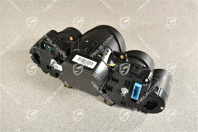 Instrument cluster / Speedometer, PDK, C2 / C2S, Black matte dials