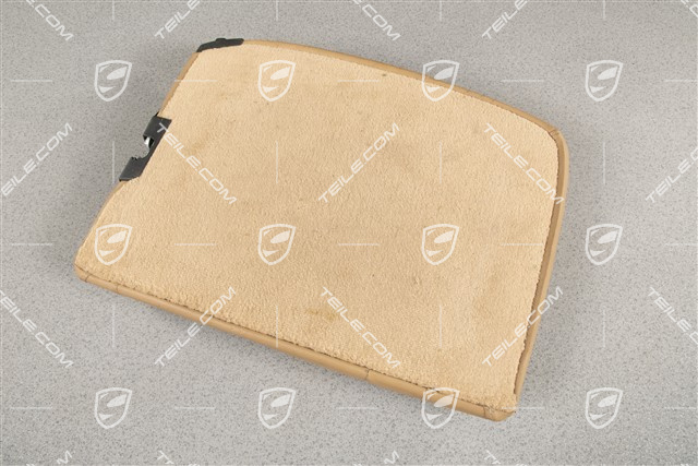 Back seat backrest, Cabrio, Leatherette, Sand beige, L