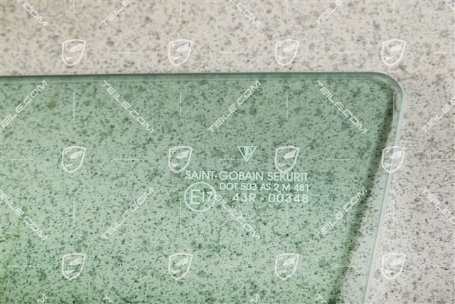 Door glass, Convertible/Targa, L