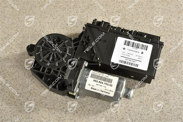 Elektromotor, hinten, L