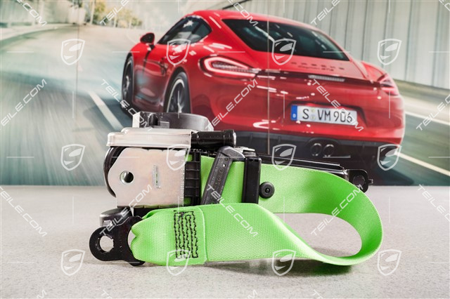 Convertible, Seat belt, lizard green, L