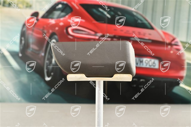 Dashboard trim moulding, LHD, inner, Leather, Agate Grey