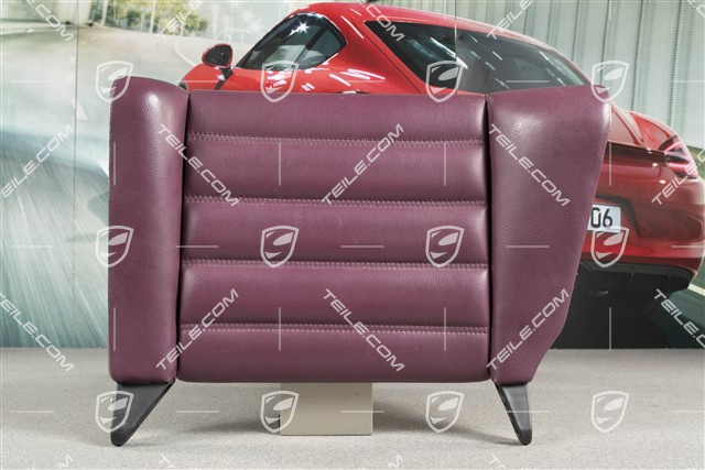 Oparcie tylne, Coupe, Skóropodobne, Magenta, L