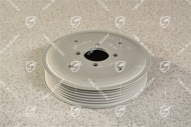 Riemenscheibe für Wasserpumpe 2,9L / 3,0L, mit 4 Schraube montiert
