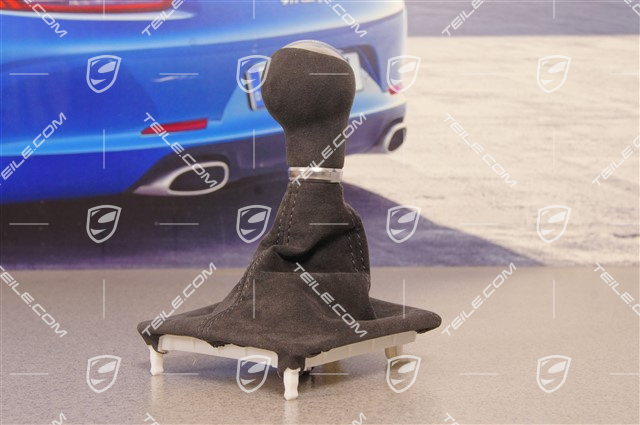 Schalthebelknopf, Alcantara, 6-Gang Schaltgetriebe