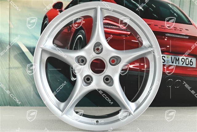 18-inch Carrera wheel, 10J x 18 ET65