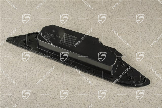 Türverkleidung Deckel, Schwarz, L