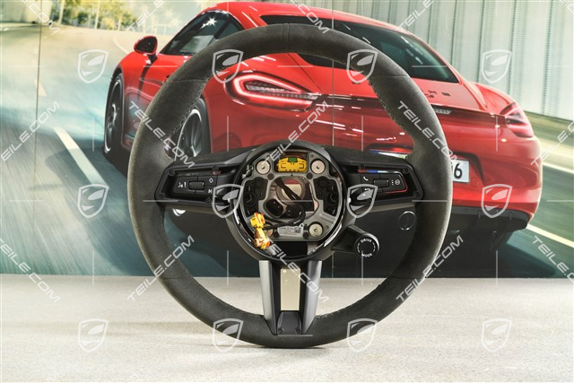 Sportlenkrad, Sport Chrono Paket Plus, Alcantara Race Tex, Schwarz