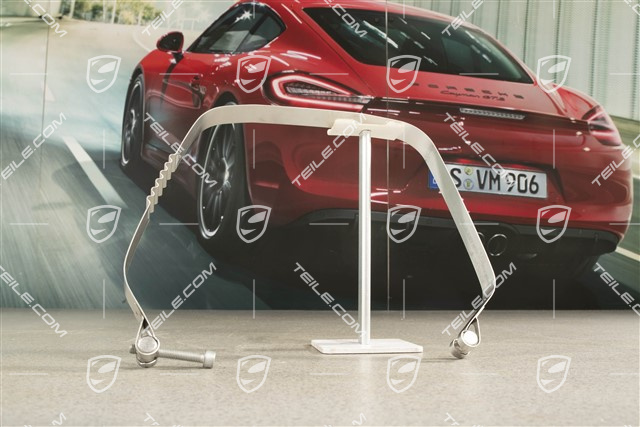 Restraining strap, middle muffler