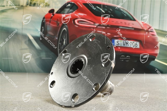 Rear wheel hub