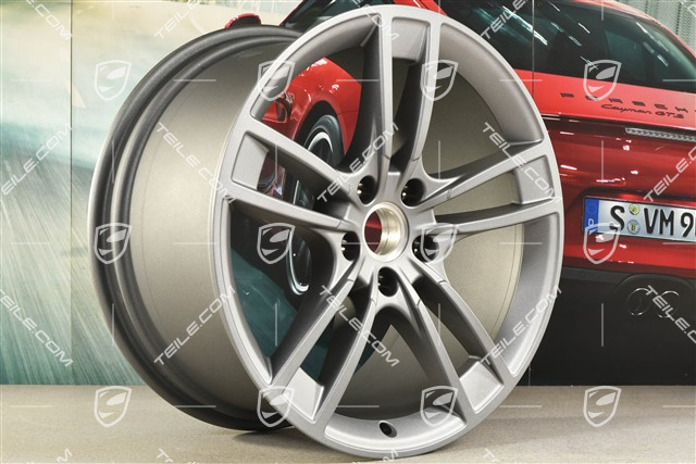 21" Felga Cayenne Turbo Design, 11J x 21 ET58, Vesuvgrau