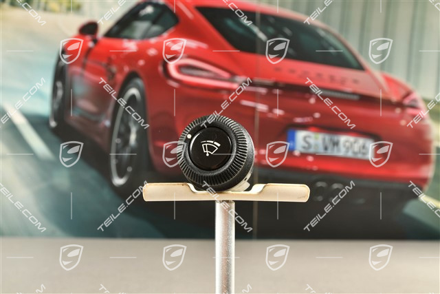 Potencjometr prędkości / częstotliwości pracy wycieraczek, Czarny połysk