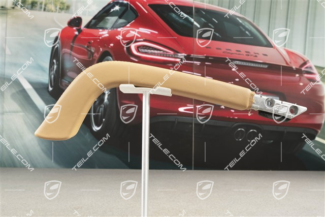 Grab handle centre console, Leather, Sand beige, L