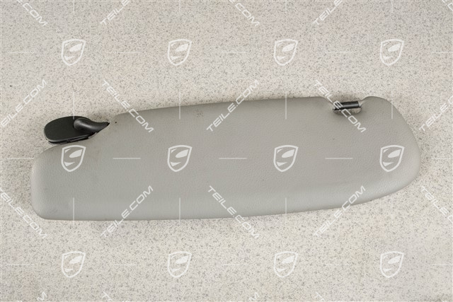 Osłona przeciwsłoneczna, Coupe, skóropodobna, Graphite grey, R