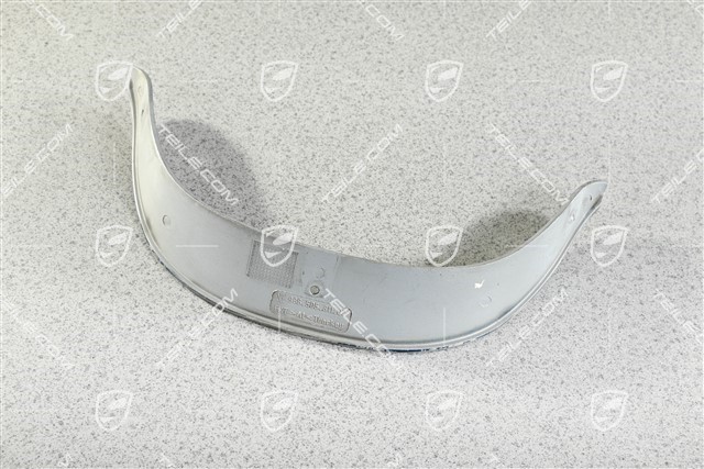 Osłona termiczna / blenda zderzaka przy końcówce tłumika