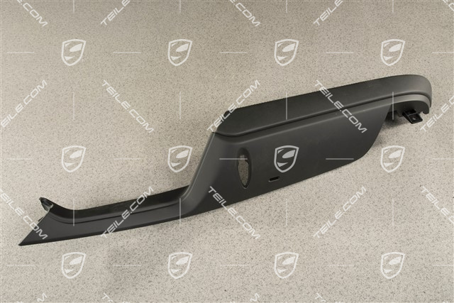 Podłokietnik tapicerki drzwi tył, Czarny / Mojave, R