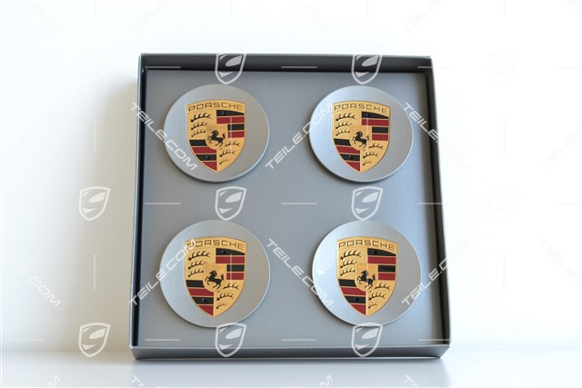 Dekielki kół, komplet (4 szt.), kolor tytanowy srebrny, do felg 20-cali RS-Spyder