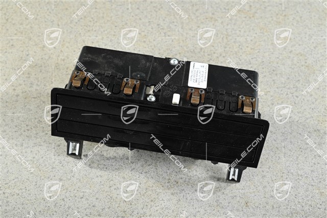 Dashboard centre vent / nozzle, Glossy Black