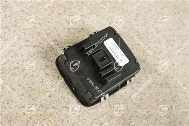 Air suspension with leveling system switch, Black matte