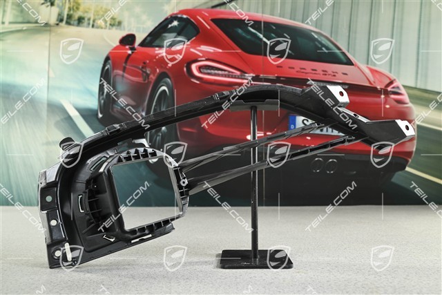 Frame / support / bracket ACC, Black matte, Turbo/GTS, L