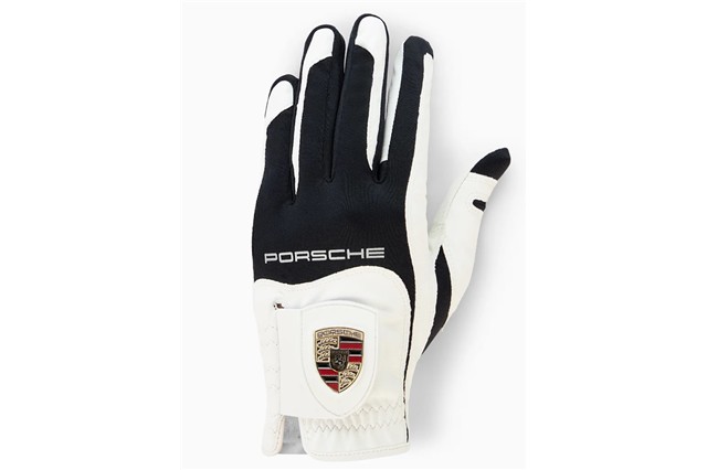 Golfhandschuh, Herren, schwarz/weiß, Men Regular