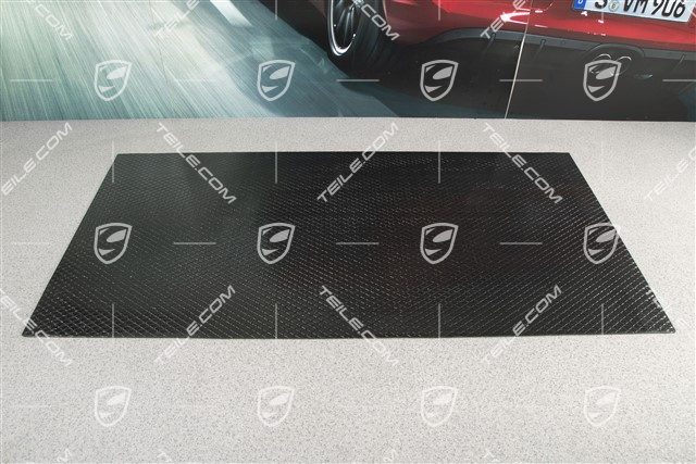 Wygłuszenie, tunelu środkowego, część tylna