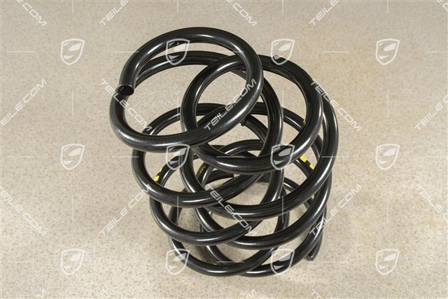 Schraubenfeder, Serienfahrwerk, PDK Getriebe, Kennzeichnung Rapsgelb/Rapsgelb/Rot, L+R