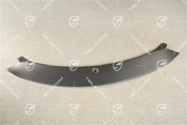 Abdeckung, Stossfängerabdeckung, Carbon/Schwarz