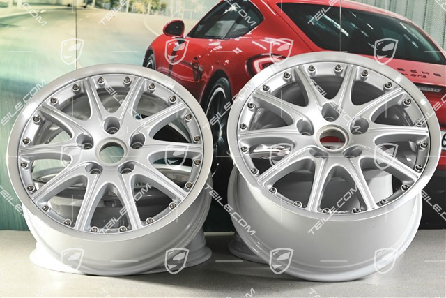 18" Komplet felg GT3 SportDesign, 8J x 18 ET52 + 10J x 18 ET65