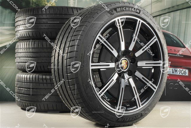 20" Sport Aero Sommerräder Satz, Felgen 9J x 20 ET54 + 11J x 20 ET60, Michelin Sommerreifen 245/45 R20 + 285/40 R20