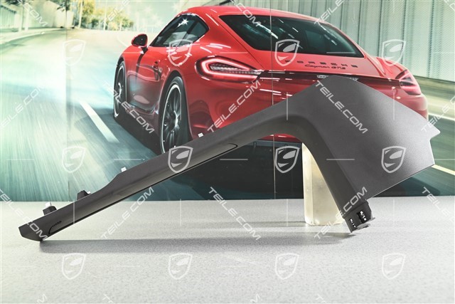 Tapicerka progu, Przednia, Espresso, R