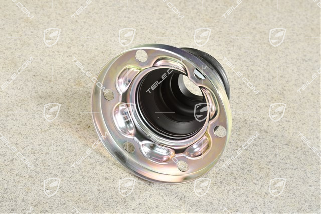 GT3, Drive shaft Inner joint dust bellows with flange and Clamp, L=R