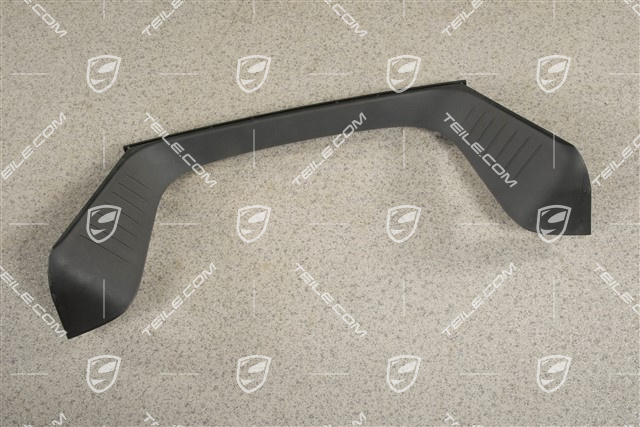 GT3 RS, Blende für Endrohr Auspuffanlage, Schwarz matt