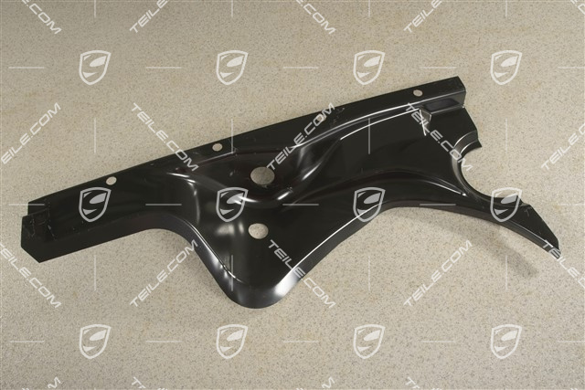 Coupe, Wheel housing / Spring mounting, front, L