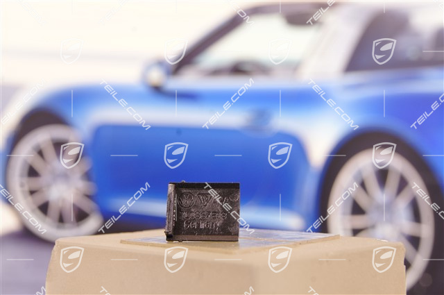 Platte, satin schwarz