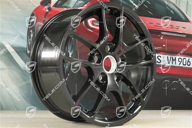 18-inch wheel "Cayman III", 8J x 18 ET57, black high gloss