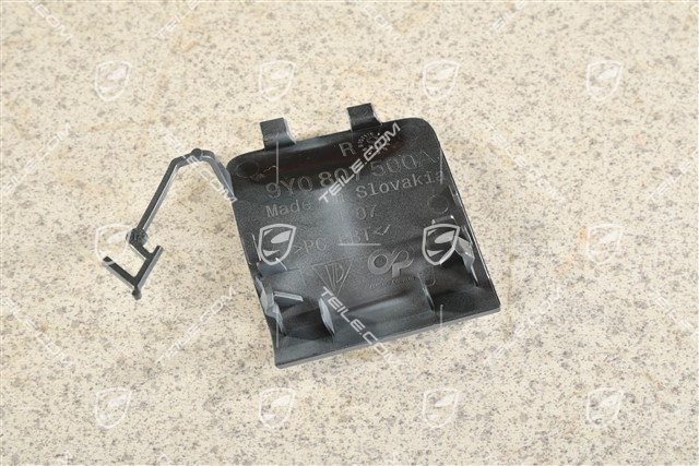 Abdeckung, Abschleppöse, Stosstange hinten Unterteil, GTS, R