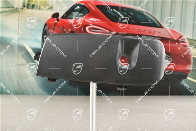 Blenda / osłona wlotu powietrza, boczna, PDC, czarny mat, L