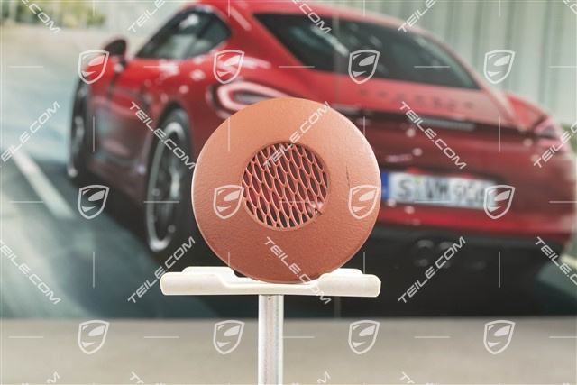 Rozeta, Czujnik temperatury, Skóra, Boxster red