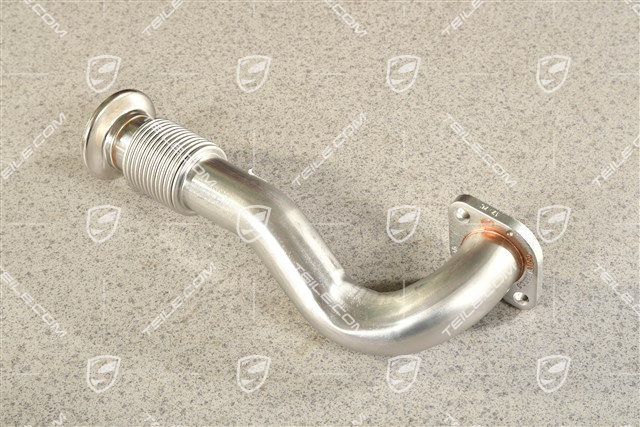 Rohr, Zwischen Turbine und AGR-Ventilgehäuse