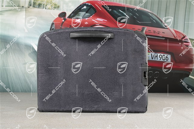 Notsitzrückenlehne / Rücksitz / Rückenlehne, Hinten, Kunstleder, Metropolblau, Coupe, R